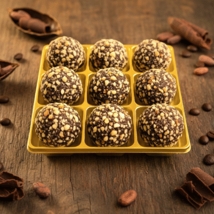 Roasted Walnuts Coated Ladoo (9 pcs)