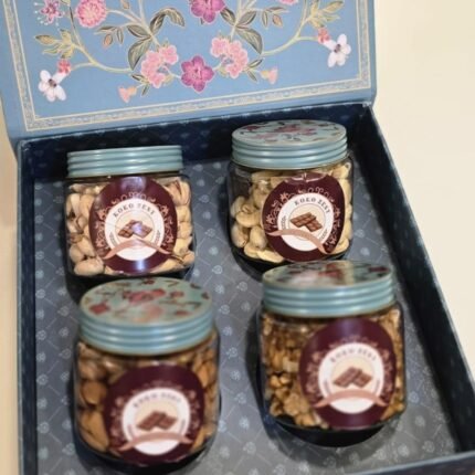 Dry fruits Gifting Box(4Psc containers)